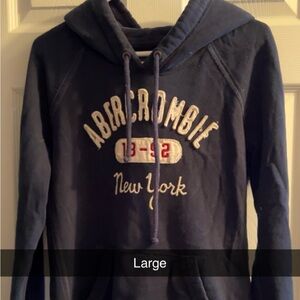 Abercrombie hoodie. Size large, but fits smaller, more like a medium